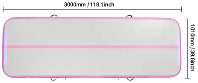 Produktbild von Turnmatte – Aufblasbar – Dicke Turnmatte – Mit elektrischer Pumpe – Für den Heimgebrauch
