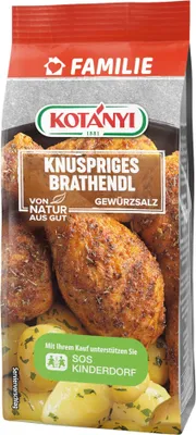 Produktbild von Kotanyi Knuspriges Brathendl Gewürzsalz Gewürzmischung 165g