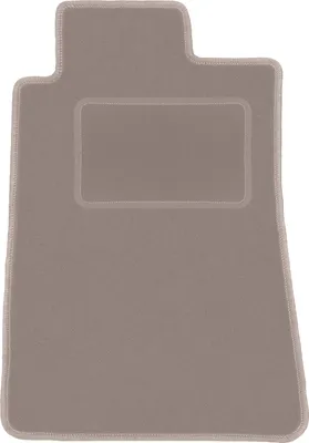 Produktbild von Fahrerfußmatte Velours beige passend für Mercedes C W202 (1993-2000, Kombi, Limousine) – mit Befestigungen – passgenau