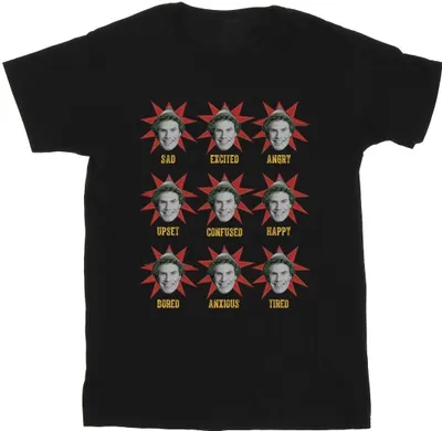 Produktbild von Elf - "Many Moods Of Buddy" T-Shirt für Herren BI24142 (L) (Schwarz)