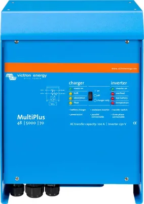 Image de Victron MultiPlus 0% TVA §12 III UstG 48/5000/70-100 230V VE.Bus