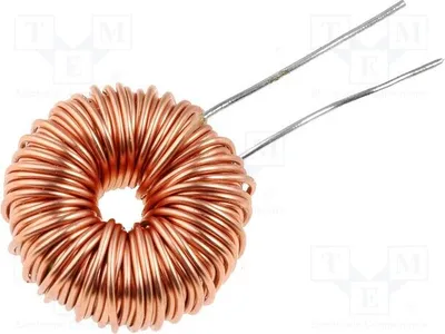 Produktbild von 1x Drossel: Draht 240mΩ 3A DPT470A3 Ringdrosseln THT 470uH