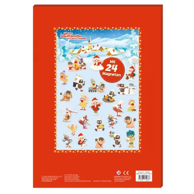 Produktbild von Trötsch Unser Sandmännchen Magnet-Adventskalender Weihnachten