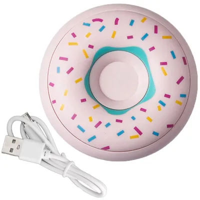 Obrázok produktu pre USB Ohrievač Rúk Nabíjateľný Vreckový Elektrický Donut Roztomilý Prenosný Ružová
