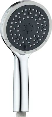 Produktbild von SCHÜTTE Handbrause VENEZIA, Wellness Duschkopf mit 5 Strahlarten, Regendusche mit Antikalk-Noppen