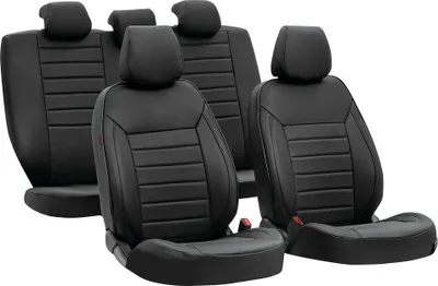 Produktbild von Koordiniertes Skeentex Valeo Luxus-Schwarzbezug-Set