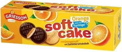 Produktbild von Griesson Soft Cake Orange Zartbitter 150g