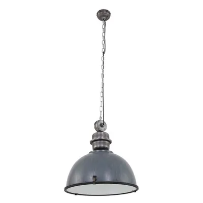 Produktbild von Steinhauer Pendelleuchte Bikkel 1-flammig Grau Matt 52x52cm