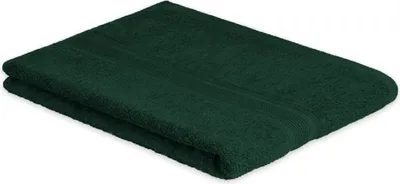 Produktbild von Duschtuch Frottier 500 g/m²  70 x 140 cm Dunkelgrün