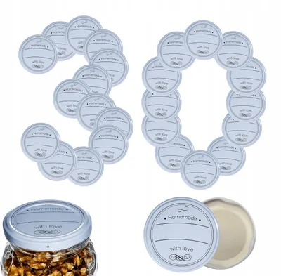 Produktbild von Wamar-Sosenka Twist-Off Glasdeckel 66mm 30 Stück Muster D