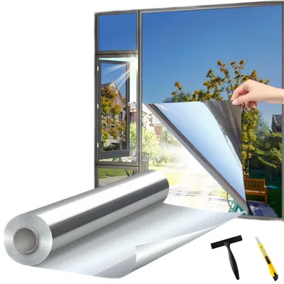 Produktbild von Reflektierende Fensterfolie für Privatsphäre und Wärmeschutz