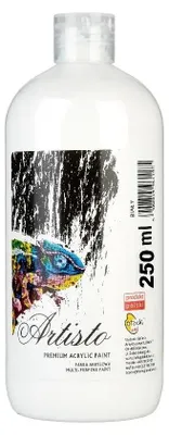 Imagen del producto de Pintura acrílica blanca, 250 ml