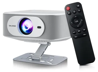 Image de Projecteur vidéo intelligent - Full HD natif 1080p - Android 14 - Mise au point électronique - Prise en charge 4K