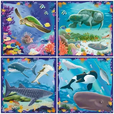 Immagine prodotto di Puzzle Animali marini, UP!, 5+ anni, Ravensburger