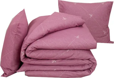 Produktbild von De Witte Lietaer bettbezug Piper260 x 240 cm Baumwolle rosa