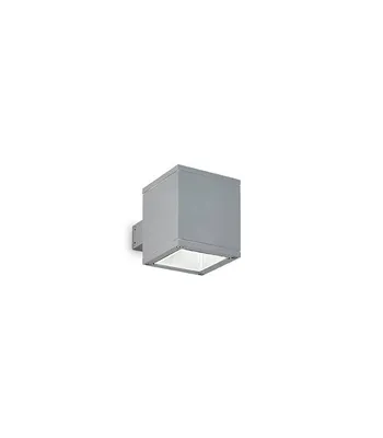 Produktbild von Moderne Wandleuchte Snif Square Aluminium Grau 1 Licht G9 3W 3000K Warmes Licht