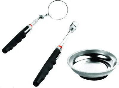 Produktbild von Magnettschale Magnetteller Inspektionsspiegel Überwachungsspiegel Satz 3-tlg.