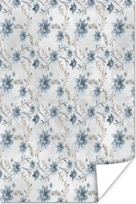 Produktbild von MuchoWow® Poster Blumen - Farben - Pflanzen 40x60 cm - Plakate für die Wand - Poster Babyzimmer