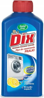 Zdjęcie produktu dla DIX Płyn do Czyszczenia Pralki 250 ml – usuwa kamień i nieprzyjemne zapachy