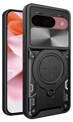 Produktbild von Techsuit CamGuard Pro Back Cover Hülle für Google Pixel 9 - Schwarz