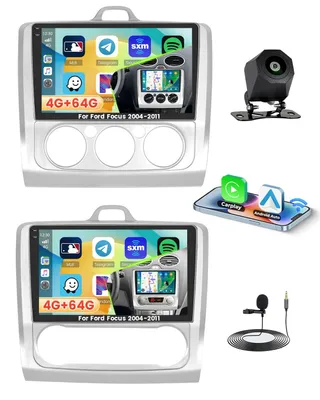 Zdjęcie produktu dla Radio samochodowe Android 15 z 4G i 64G, obsługujące bezprzewodowe połączenie Carplay, przeznaczone do samochodów z roczników 2004-2011