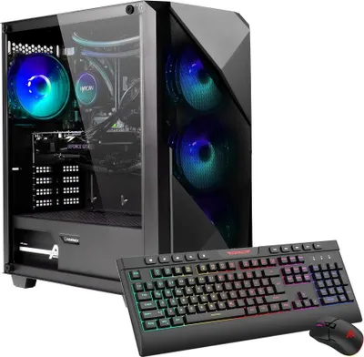 Produktbild von GAMEMAX Striker 7627 Ryzen 5 9600X WAK 32GB DDR5 1TB SSD RTX 5060