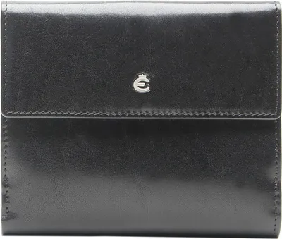 Produktbild von Esquire Leder Geldbörse Toscana Lady Wallet RFID Black schwarz