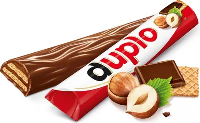 Produktbild von duplo Big Pack 18 Riegel mit Waffel Nugatfüllung 327g 15er Pack