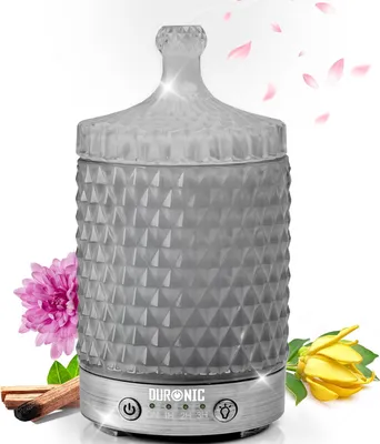 Produktbild von Duronic AD33 Aroma Diffuser, Diffuser mit 100 ml Wassertank, Diffusor für ätherische Öle, Raumduft als Lufterfrischer, Duftsprüher für Duftöl