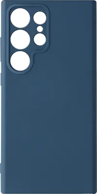 Produktbild von Avizar, Halbsteife Silikon Handyhülle für Samsung Galaxy S24 Ultra, Blau