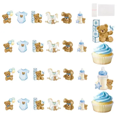 Produktbild von 24 Tortenaufsätze für Cupcakes
