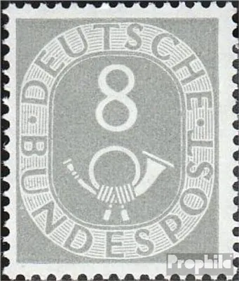Produktbild von Briefmarken BRD (BR.Deutschland) 1951 Mi 127 postfrisch Posthorn