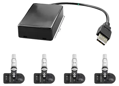 Productafbeelding van Multimediaspeler voor auto, achteruitrijcamera, Android 13, geïntegreerd TPMS (bandenspanningscontrolesysteem)