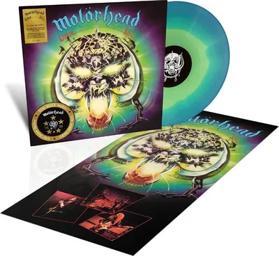 Produktbild von Motörhead: Motörhead: Overkill (50th Anniversary) (Limited Edition) (Blue & Green Splatter Vinyl) - - (LP / O)