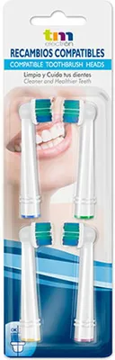 Produktbild von TM Electron TMBH-114 4er Pack ErsatzbÃ1/4rstenköpfe