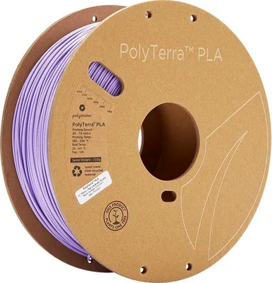 Productafbeelding van Polymaker PolyTerra Pla filament Lavender Purple 1.75 mm 1KG