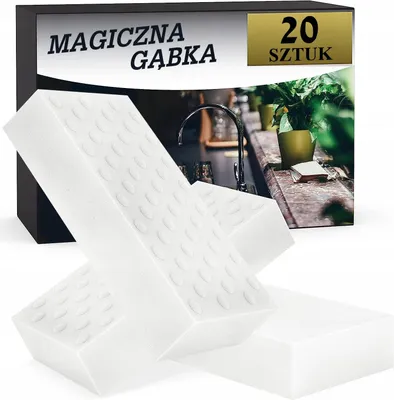 Obrázek produktu pro 20 kusů magických houbiček na čištění varných desek a odstraňování nečistot