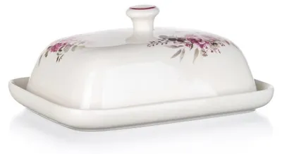 Produktbild von BANQUET ROSE Butterdose 18 × 13,4 × 8 cm