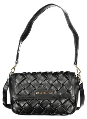 Immagine prodotto di Elegante borsa da donna nera con tracolla removibile e dettagli