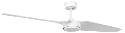 Image de Ventilateur de plafond à basse consommation avec télécommande Condor Blanc 136 cm