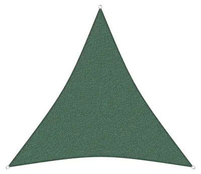Produktbild von sunprotect 83212 Professional Sonnensegel 5 x 5 x 5 m Dreieck wind- & wasserdurchlässig, grün