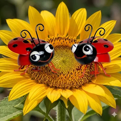 Immagine prodotto di Magnete coccinella set di 2 circa 8 - Figura decorativa