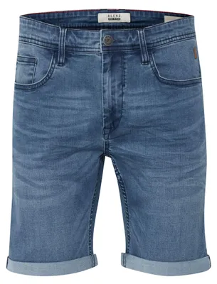 Produktbild von BLEND BHBendigo Herren Jeans Shorts Kurze Denim Hose elastisches Material aus High-Stretch-Denim 5-Pocket-Form Baumwollmischung Slim fit