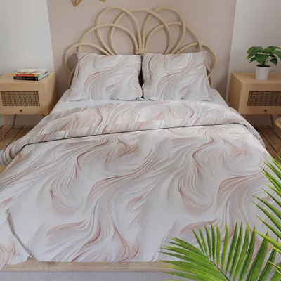 Obrázok produktu pre MARKIZETA Posteľná súprava z bavlneného saténu CALM 220x200cm 100055/SAT/000/220200/1
