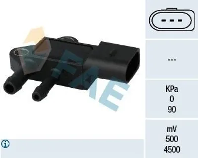 Produktbild von FAE 16101 Abgasdruck Differenzdrucksensor für AUDI A6 Avant (4F5, C6) A4 Avant (8ED, B7) A6 Limousine (4F2, C6) für VW PASSAT Variant (3B6) Touareg