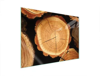 Produktbild von Glasschutzplatte Für Herd 70X52 Holz