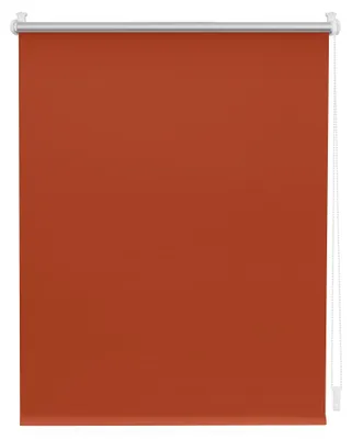 Productafbeelding van Lichtblick Thermorollet, verduisterend, zonder boren, te bevestigen door middel van klemmen of schroeven, terracotta, B120 x H150 cm