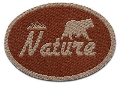 Produktbild von Mono-Quick Nature Etikett - Aufnäher, Bügelbild, Aufbügler, Applikationen, Patches, Flicken, zum aufbügeln, Größe: 5.5. x 4 cm