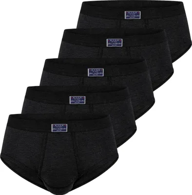 Produktbild von ESGE 5er Pack- Feinripp Jeans Slip / Unterhose Sportliche Wäsche für den Alltag, Weicher Komfortbund und Eingriff, Nach traditioneller Meisterverarbeitung für höchste Qualitätsansprüche