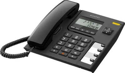 Produktbild von ALCATEL Temporis 56 - stolní telefon s numerickým displejem a hlasitým odposlechem, 4 pamětí přímé volby, opakovaná volba posledních 5 volených čísel